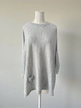 Catalina Sweater in Ash by Mersea - One Size